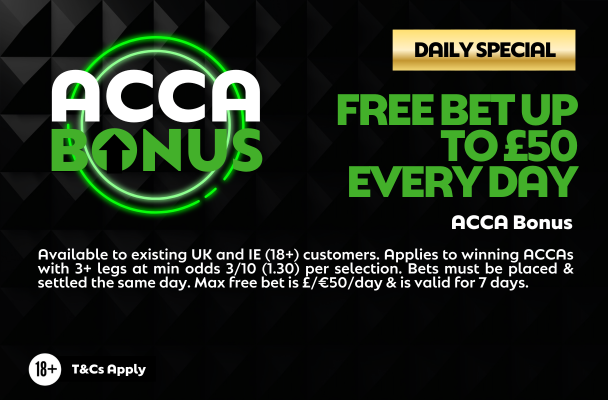 Quinnbet accumulator bet example